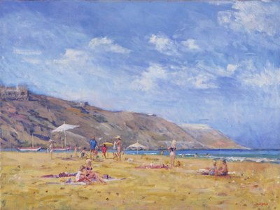 Bathers, Gozo by Christopher Glanville